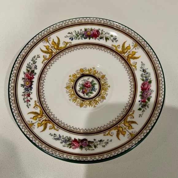 Gorgeous & Antique Hand-Painted Porcelain ‘Columbia’ Wedgwood Pattern W595 set! - Picture 6 of 14
